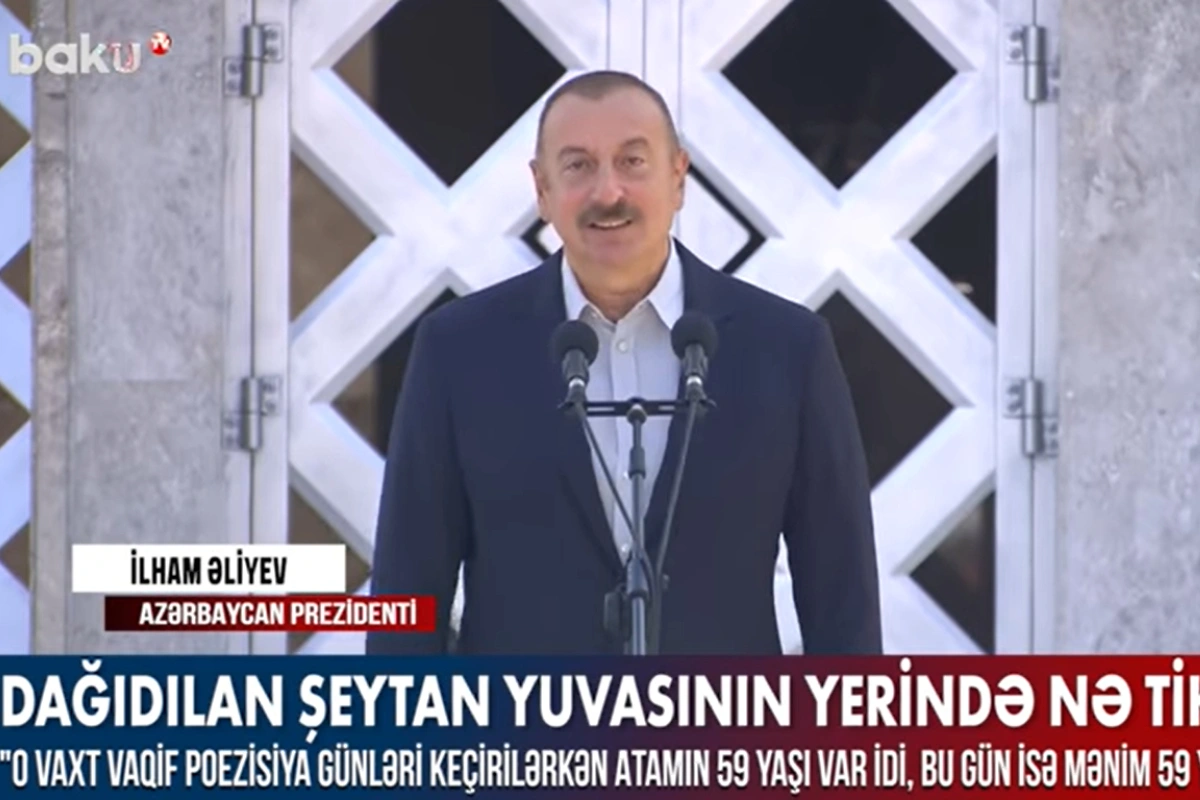 Dağıdılan şeytan yuvasının yerində nə tikilir? – VİDEO